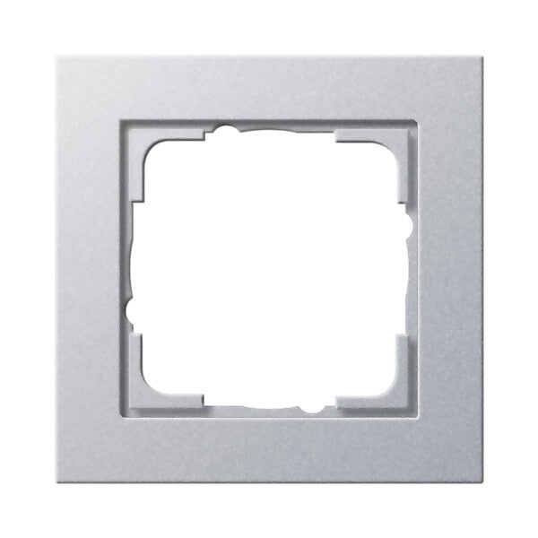 Gira Abdeckrahmen 1f. alu bruchsicher 021125